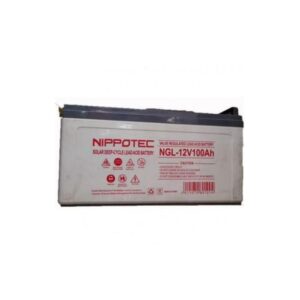 Nippotec Solar Deep Cycle Lead Acid Battery NGL-12V 100Ah