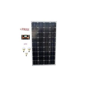 Sunnypex Solar Panel 100Watts+free Charger Controller+3bulbs(energy Saver)