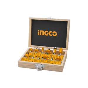 Ingco 12pcs Router Bits Set(8mm)