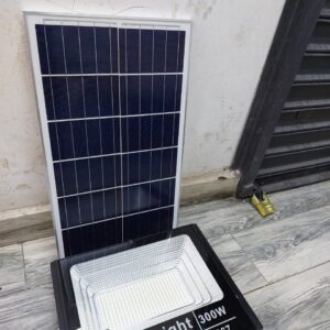 300 Watts Solar Flood Light with Sensor